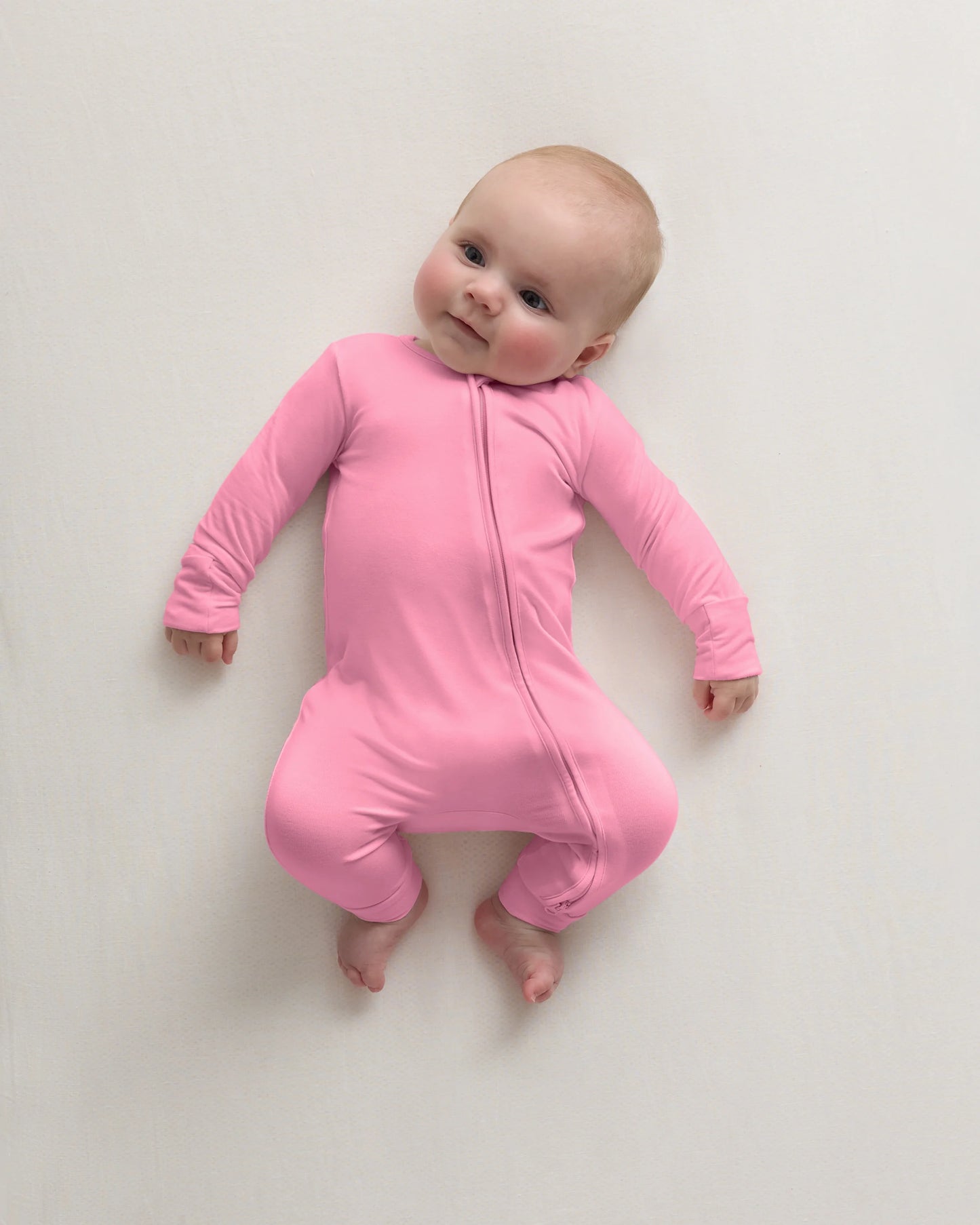 Bamboo One Piece Pajama - 0-3M / Wildflower Dreams