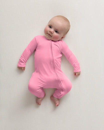 Bamboo One Piece Pajama - 0-3M / Wildflower Dreams