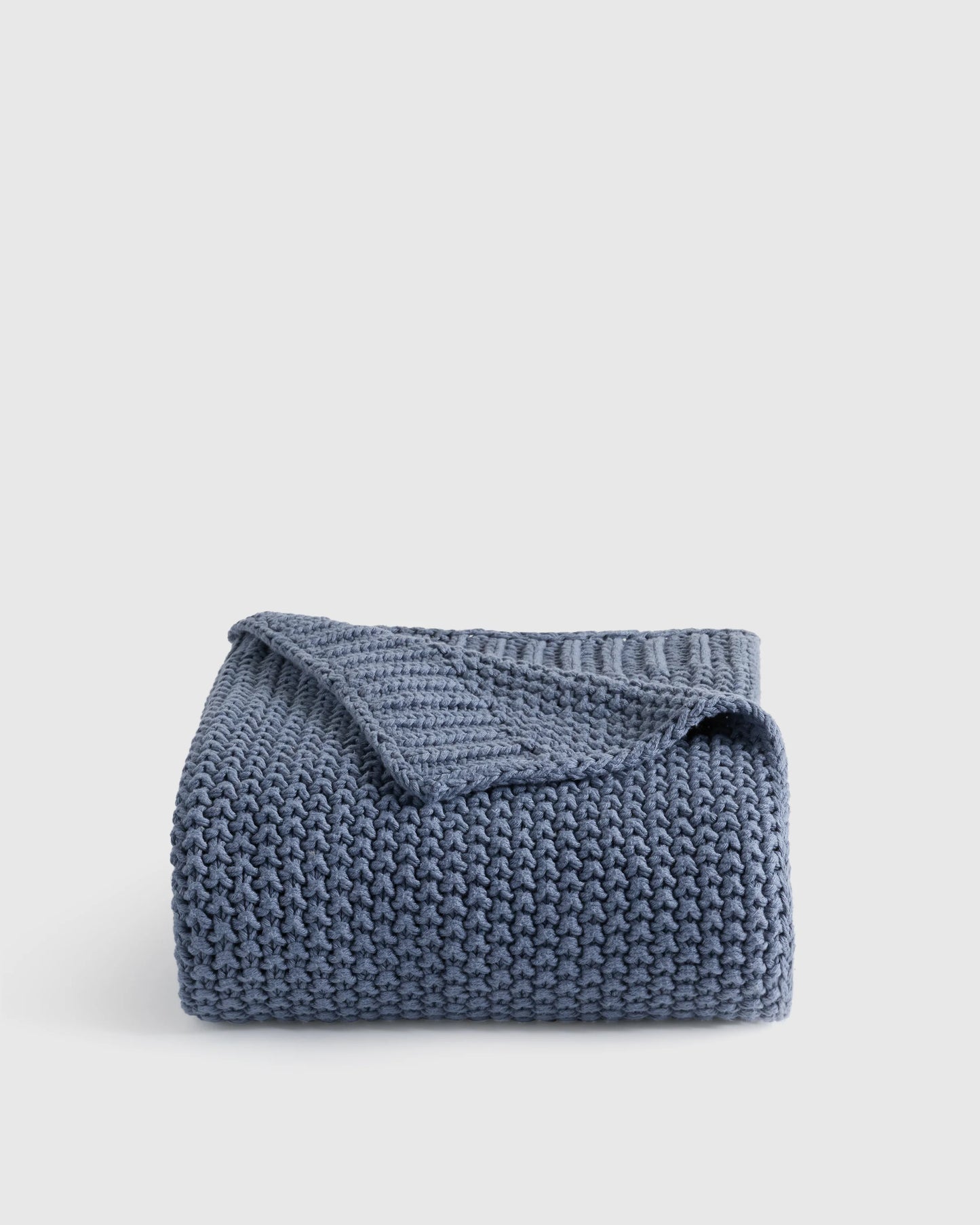 Cotton Fisherman Throw - 50x60 / Espresso