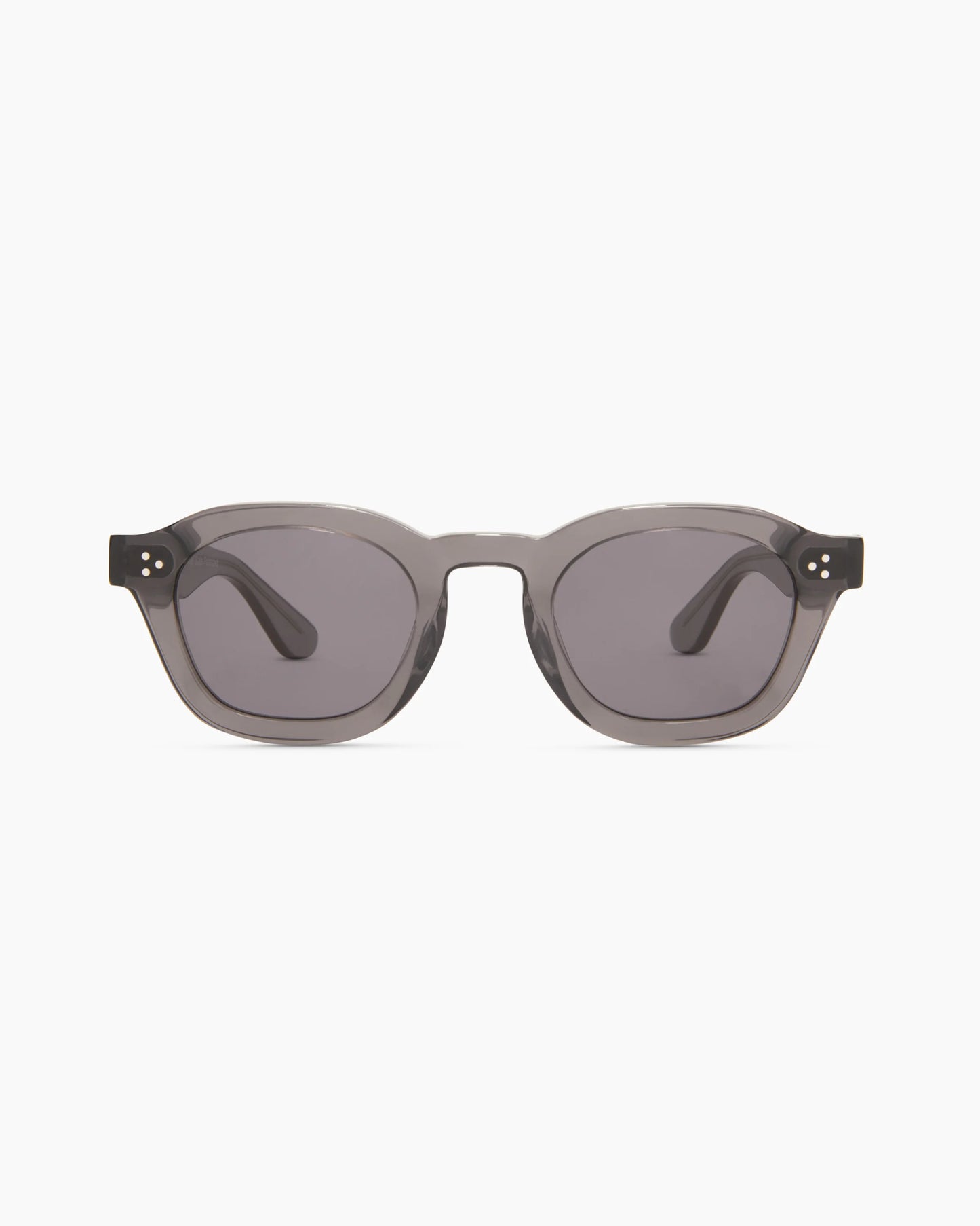 Maldives Polarized Acetate Sunglasses - One Size / Clear Spice with Grey lens