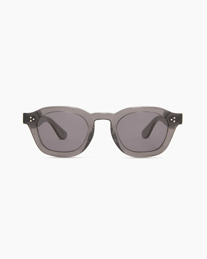 Maldives Polarized Acetate Sunglasses - One Size / Clear Spice with Grey lens