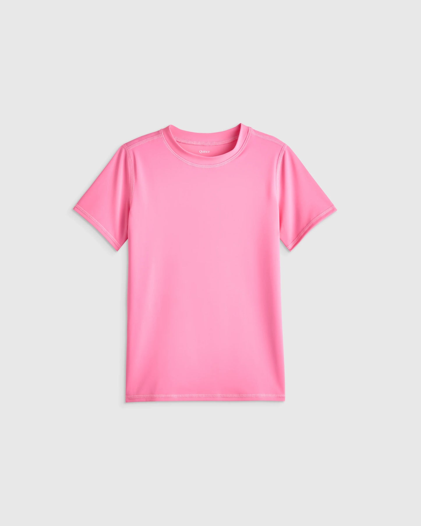 Short Sleeve Rash Guard Top - 6 / Coral Orange