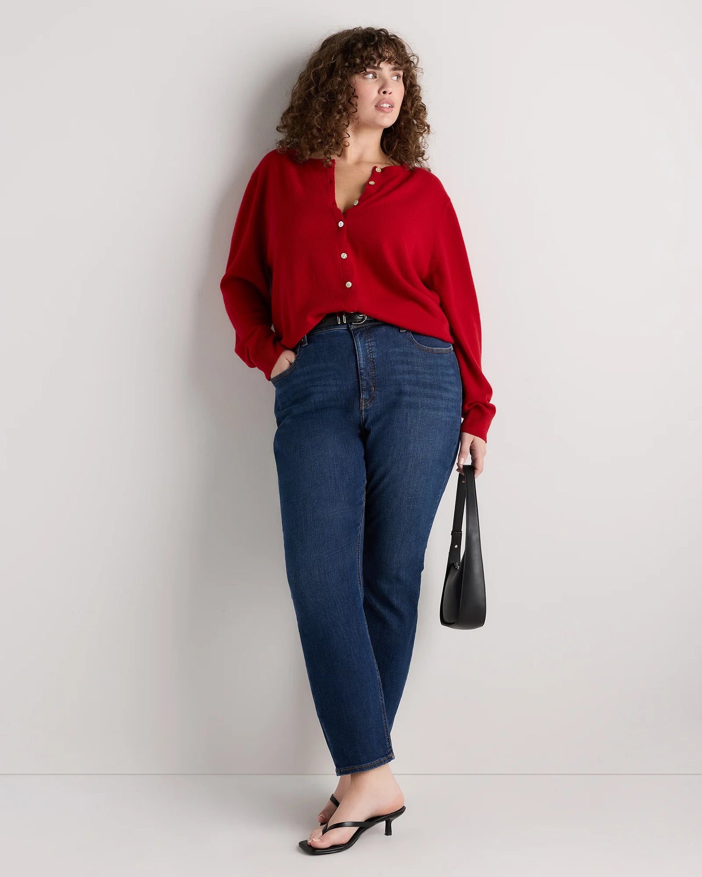 Bella Stretch Skinny Jeans - 33 / Black