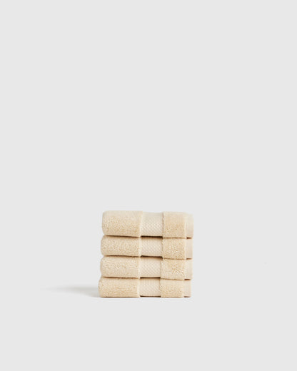 Turkish Ultra Plush Washcloth (Set of 4) - One Size / Mineral