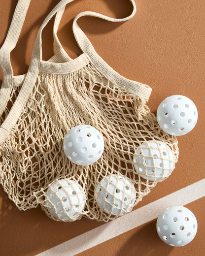 Four Paddle Pickleball Set - One Size / Navy/Sky Blue/Sage/Cantaloupe