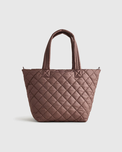 Transit Quilted Carry-All Tote - One Size / Porcelain Blue