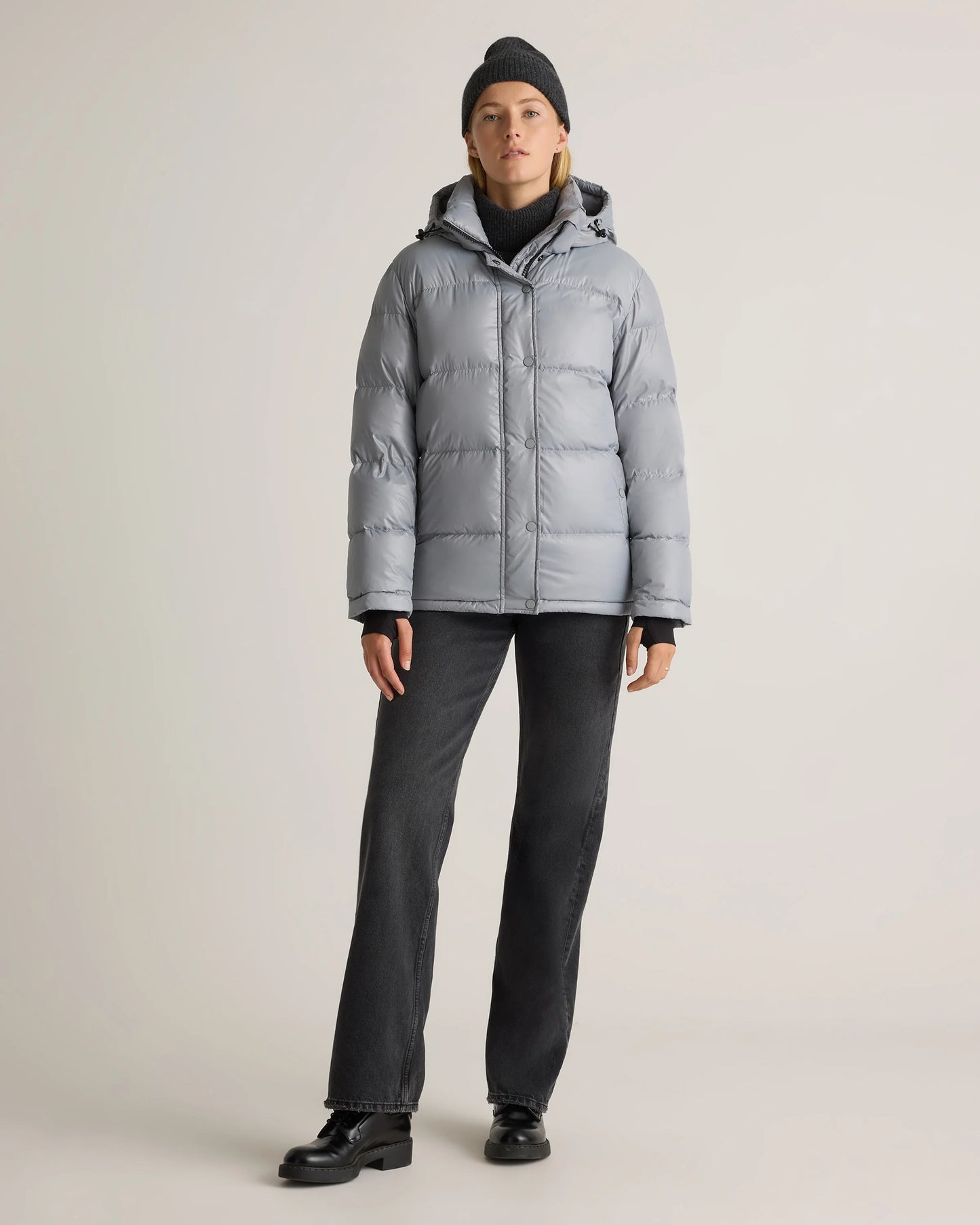 Responsible Down Puffer Jacket - XS / Sea Spray Green