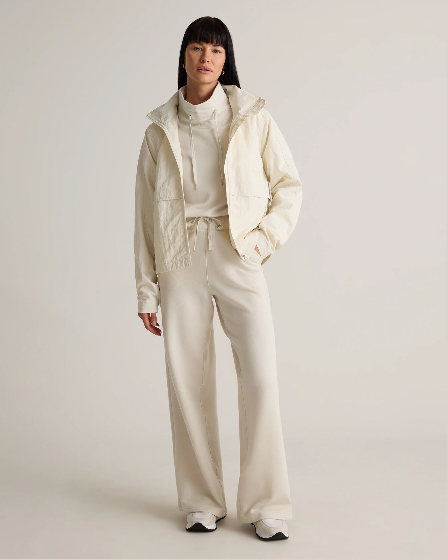 SuperSoft Fleece Wide Leg Pants - XS / Dried Fig