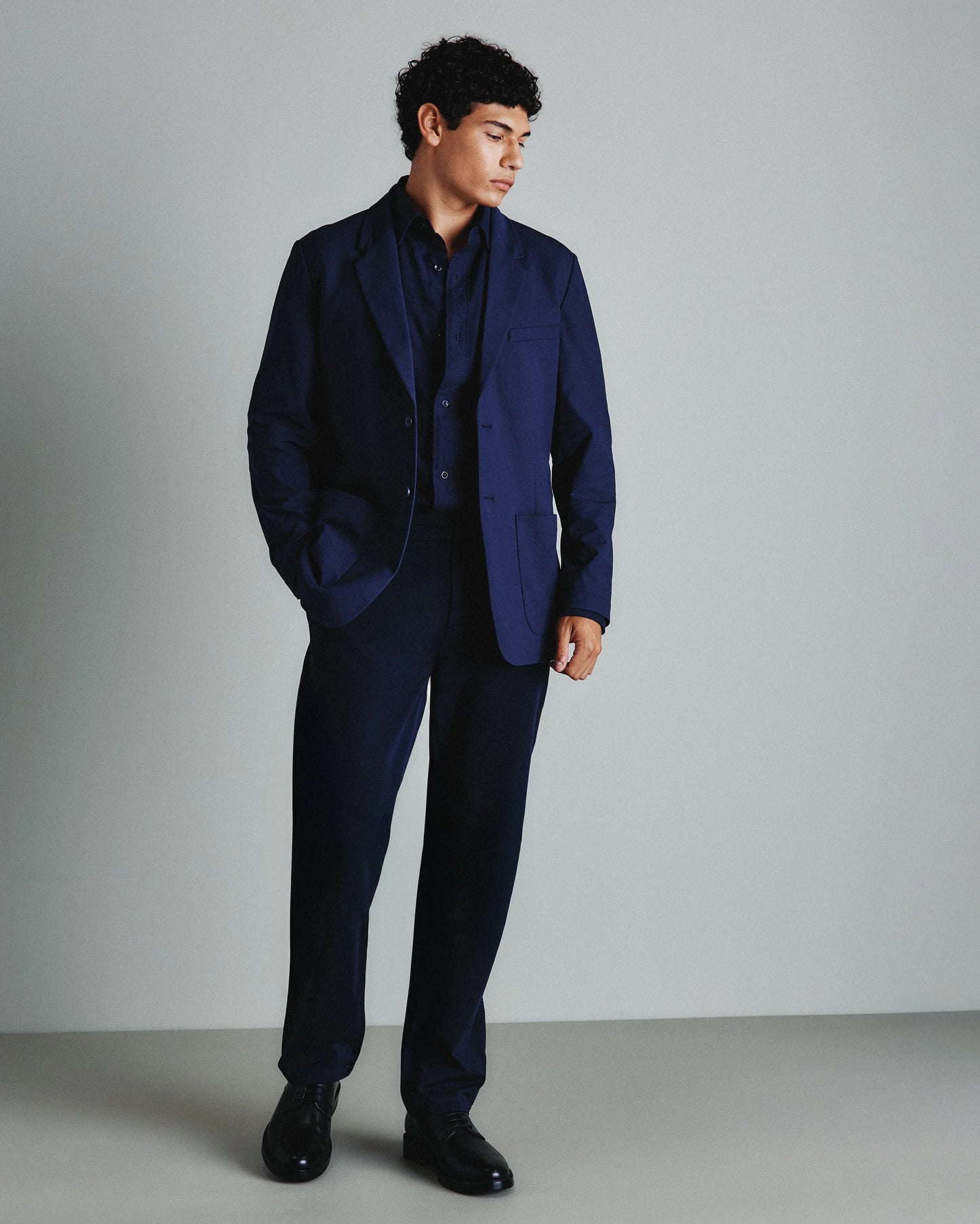 Performance Stretch Technical Blazer - M / Deep Navy