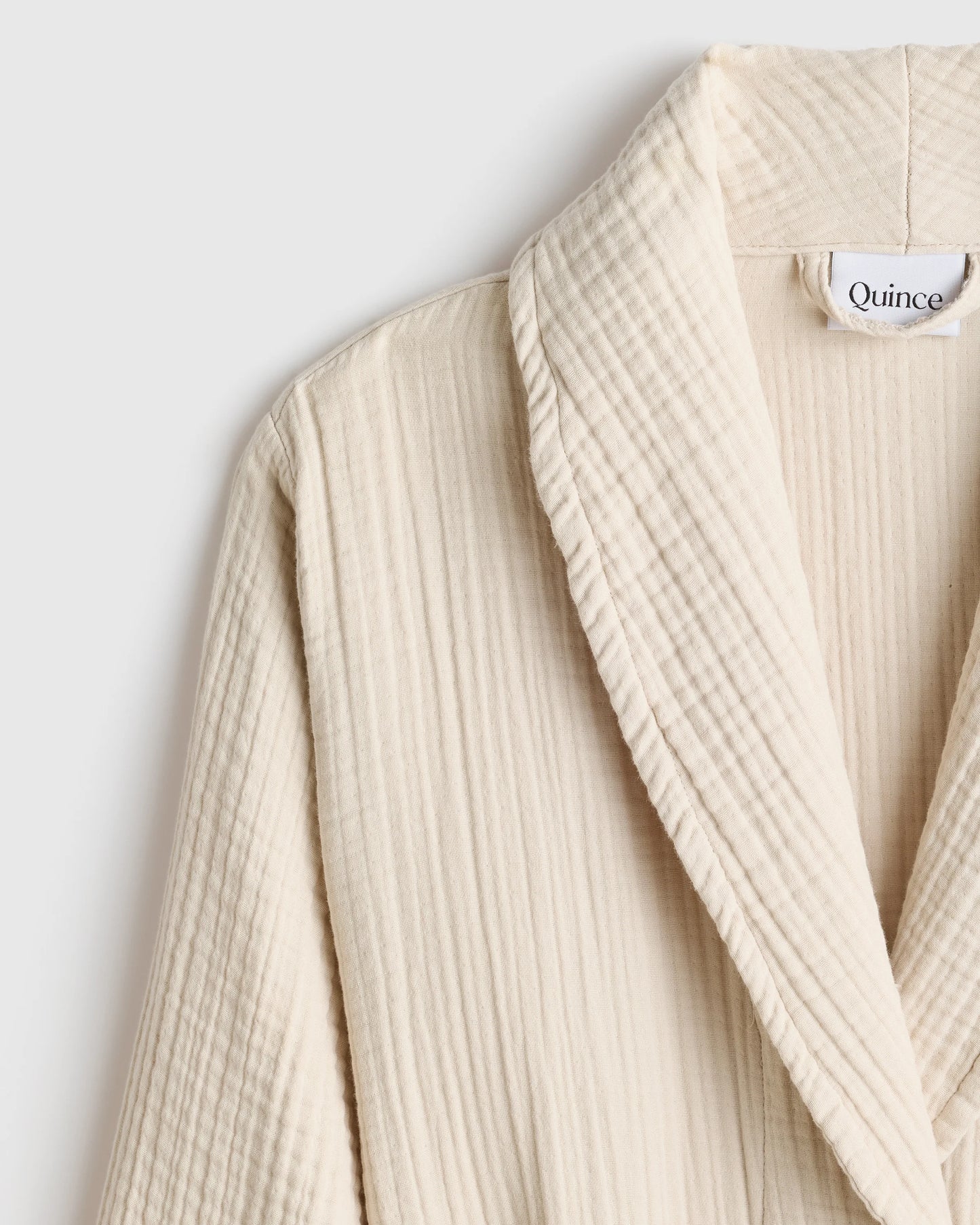 Soft Layered Turkish Cotton Robe - XS / White