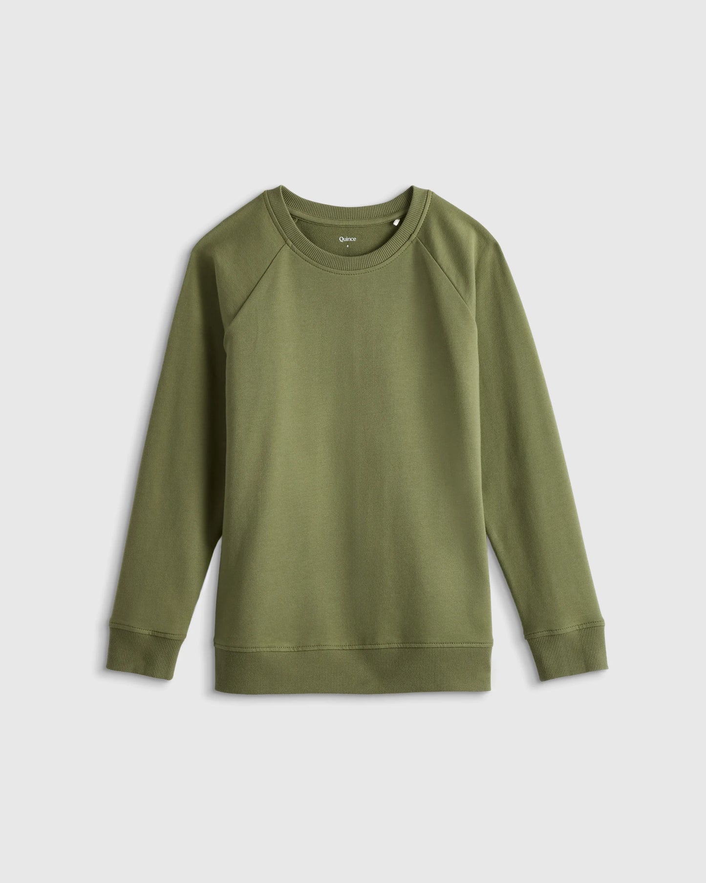 Organic Cotton French Terry Crew Neck Sweatshirt - 6 / Heart Graphic