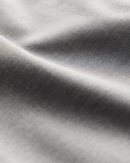 Stretch Wool Blazer - S / Grey Melange