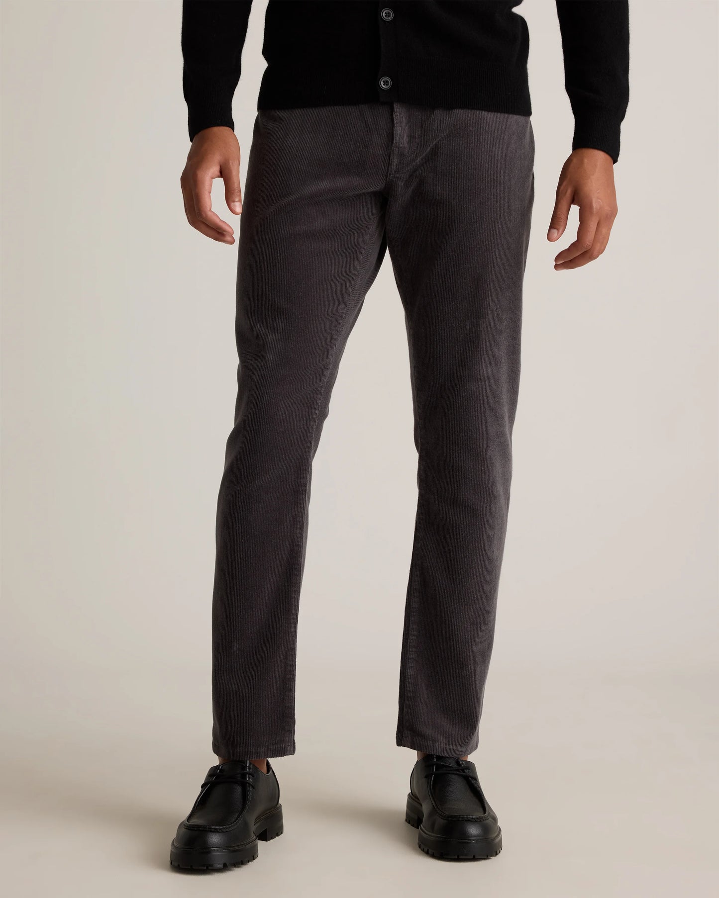 Organic Stretch Corduroy 5-Pocket Pants - 30X30 / Espresso