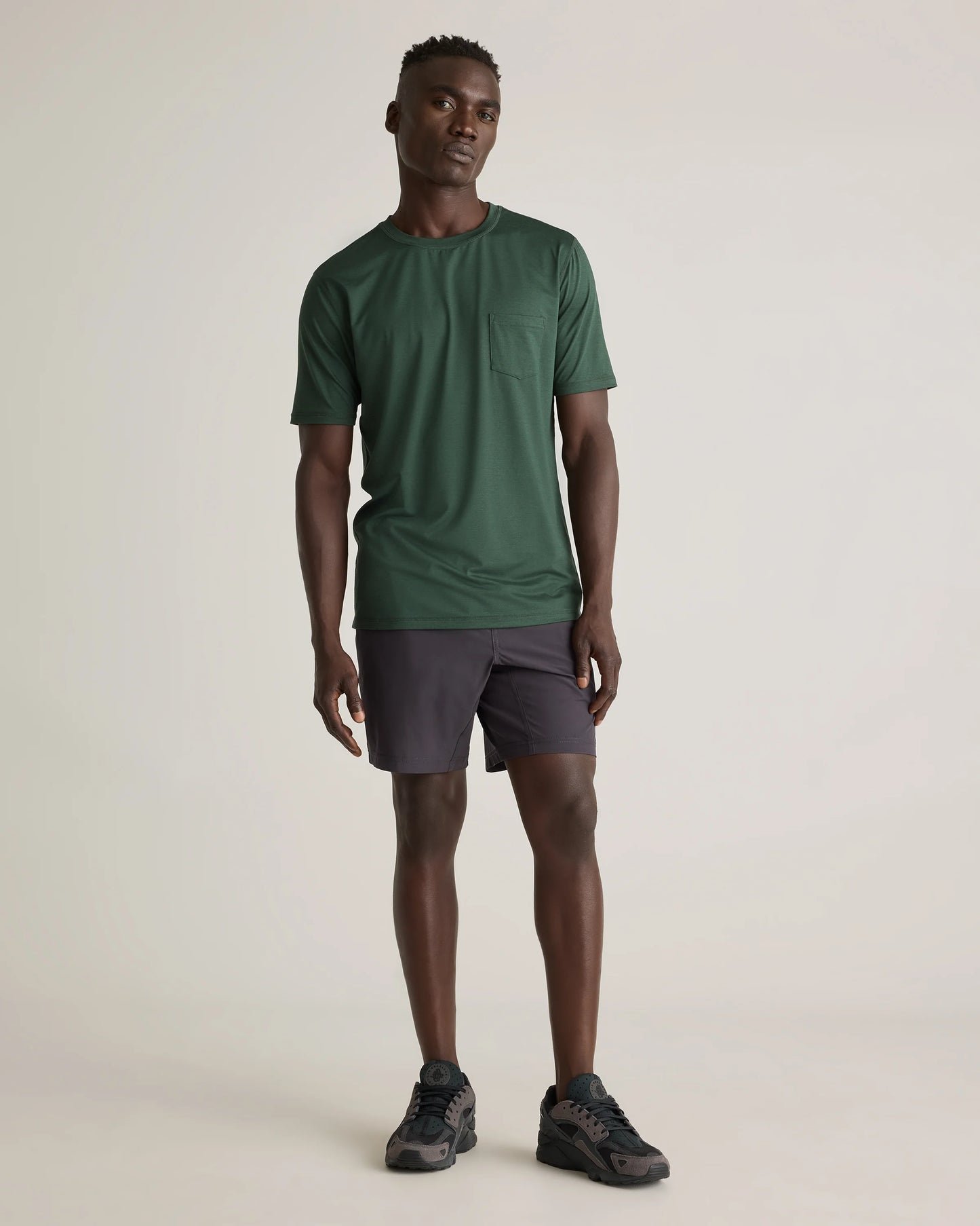 Performance Tech Shorts - 7.5" - S / Granite Grey