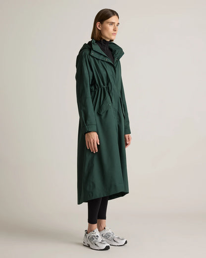 Weather Proof Rain Trench Coat - XS / Dark Spruce
