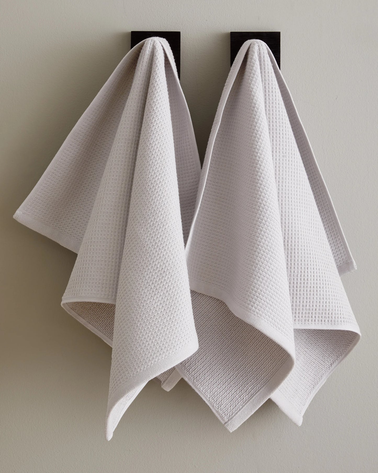 Turkish Waffle Terry Hand Towel (Set of 2) - One Size / White