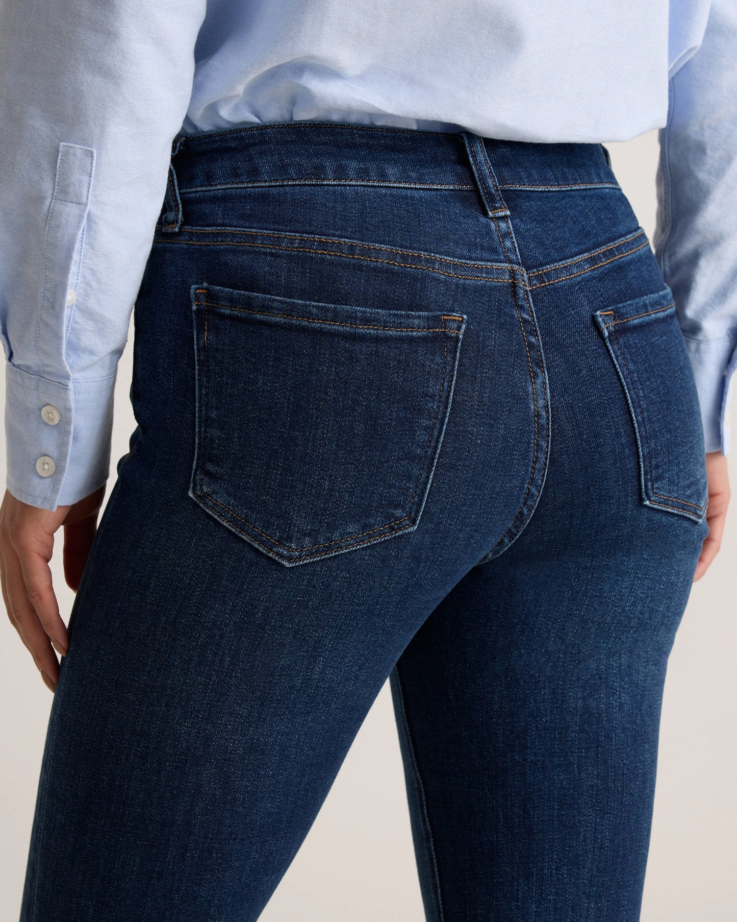 Luna Stretch Slim Straight Jeans - 24 / Black