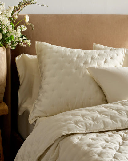 Bamboo Dream Quilted Euro Sham - Euro / Sage