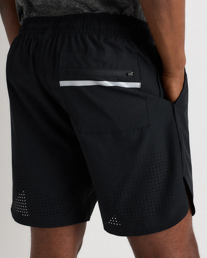 Sweat Tech Training Lined Shorts - 7" - S / Black