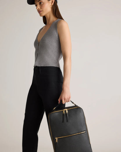 Marlow Laptop Backpack - One Size / Soft Ivory