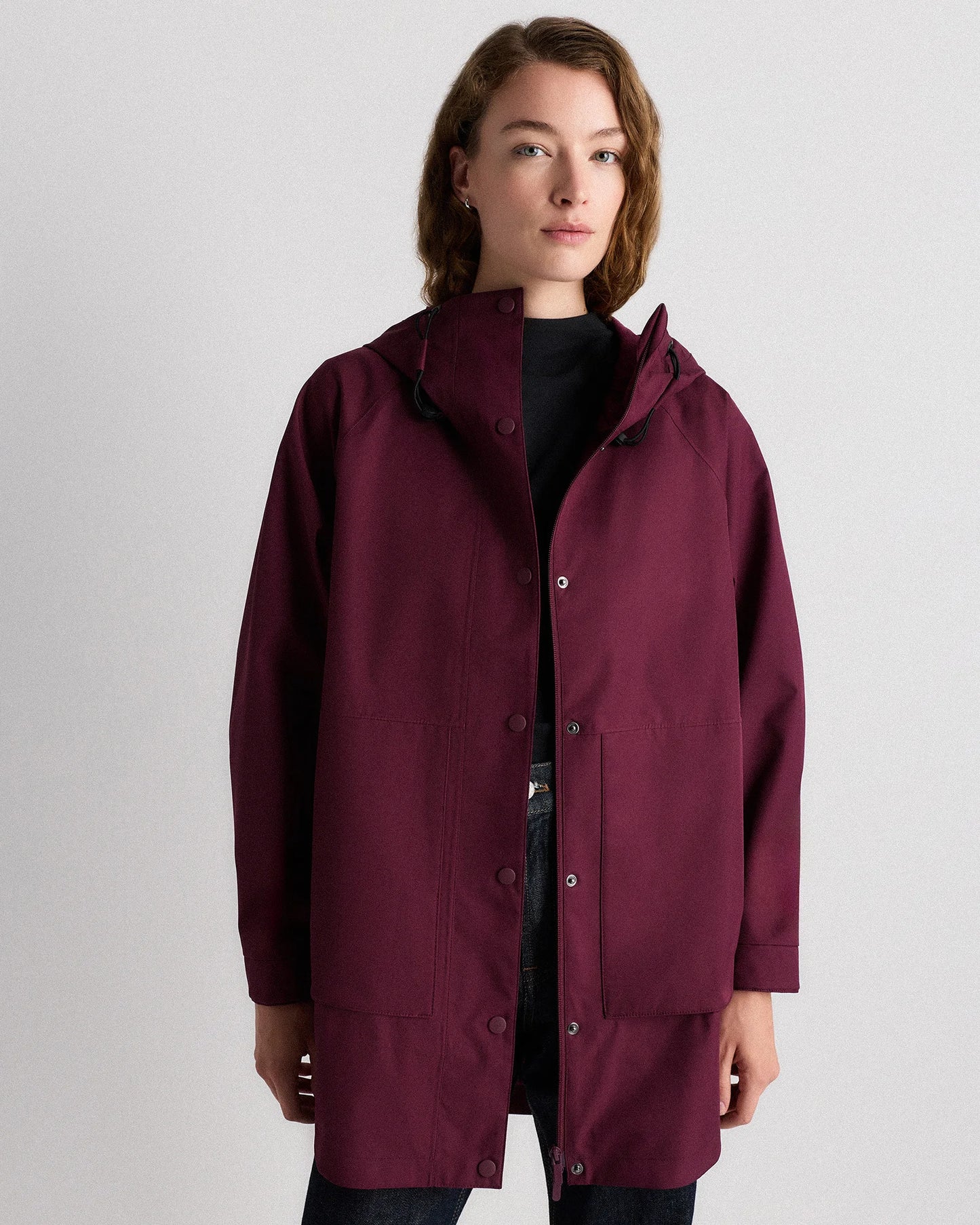 Weather Proof Oversized Rain Jacket - XS / Tea Green