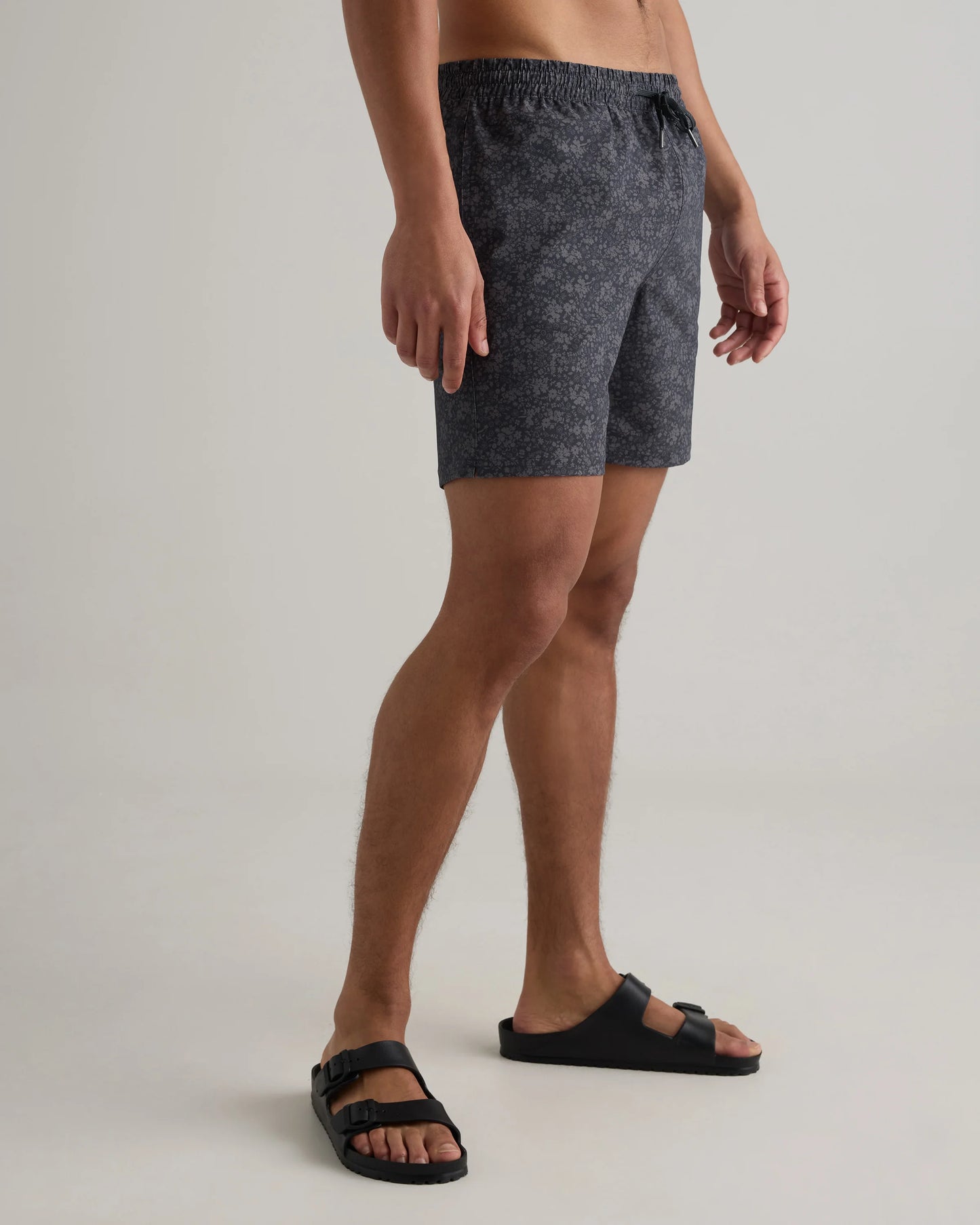 Italian Swim Trunks - 7" - XS / Navy Diamond Geo