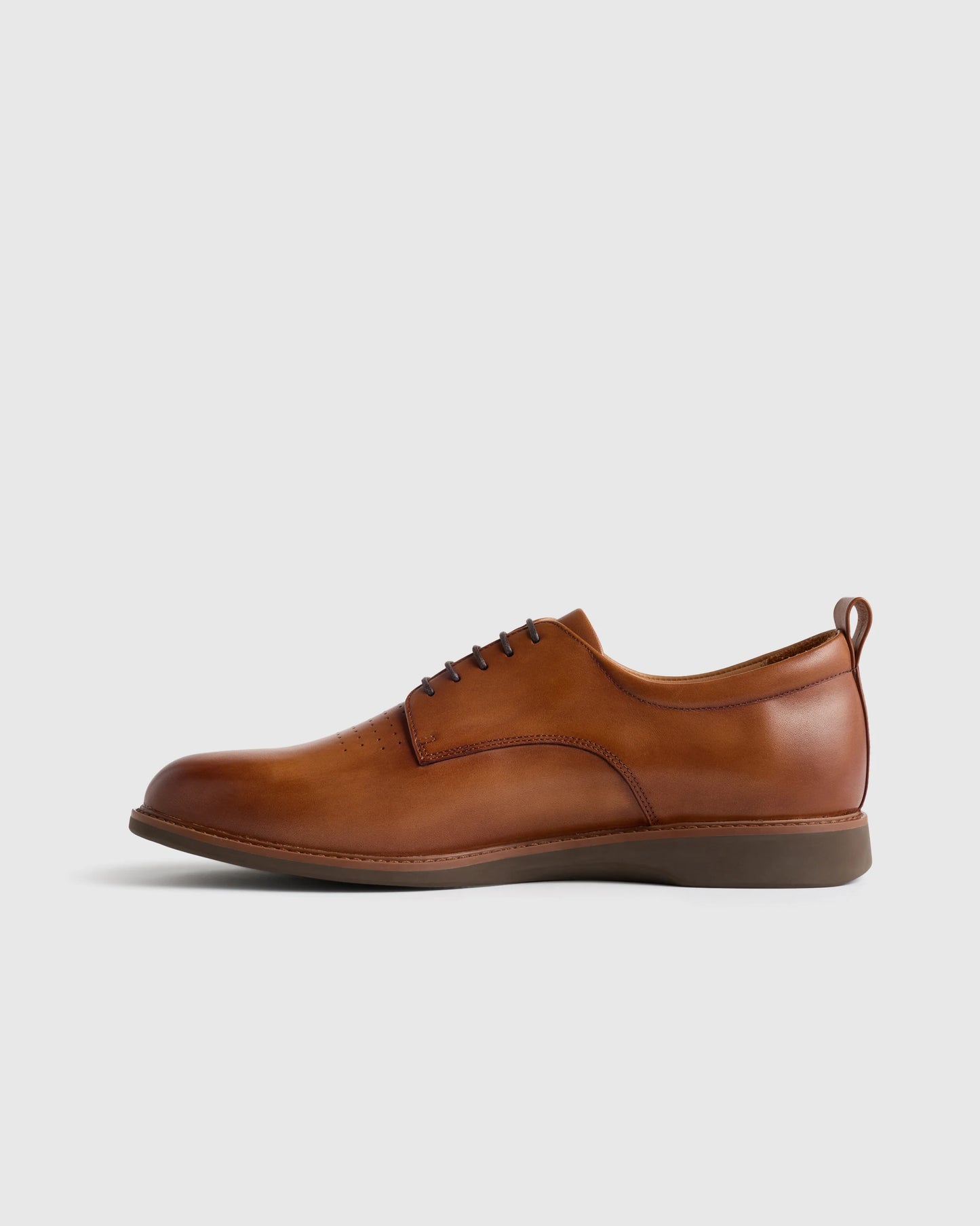 Hybrid Italian Leather Derby - 7 / Black