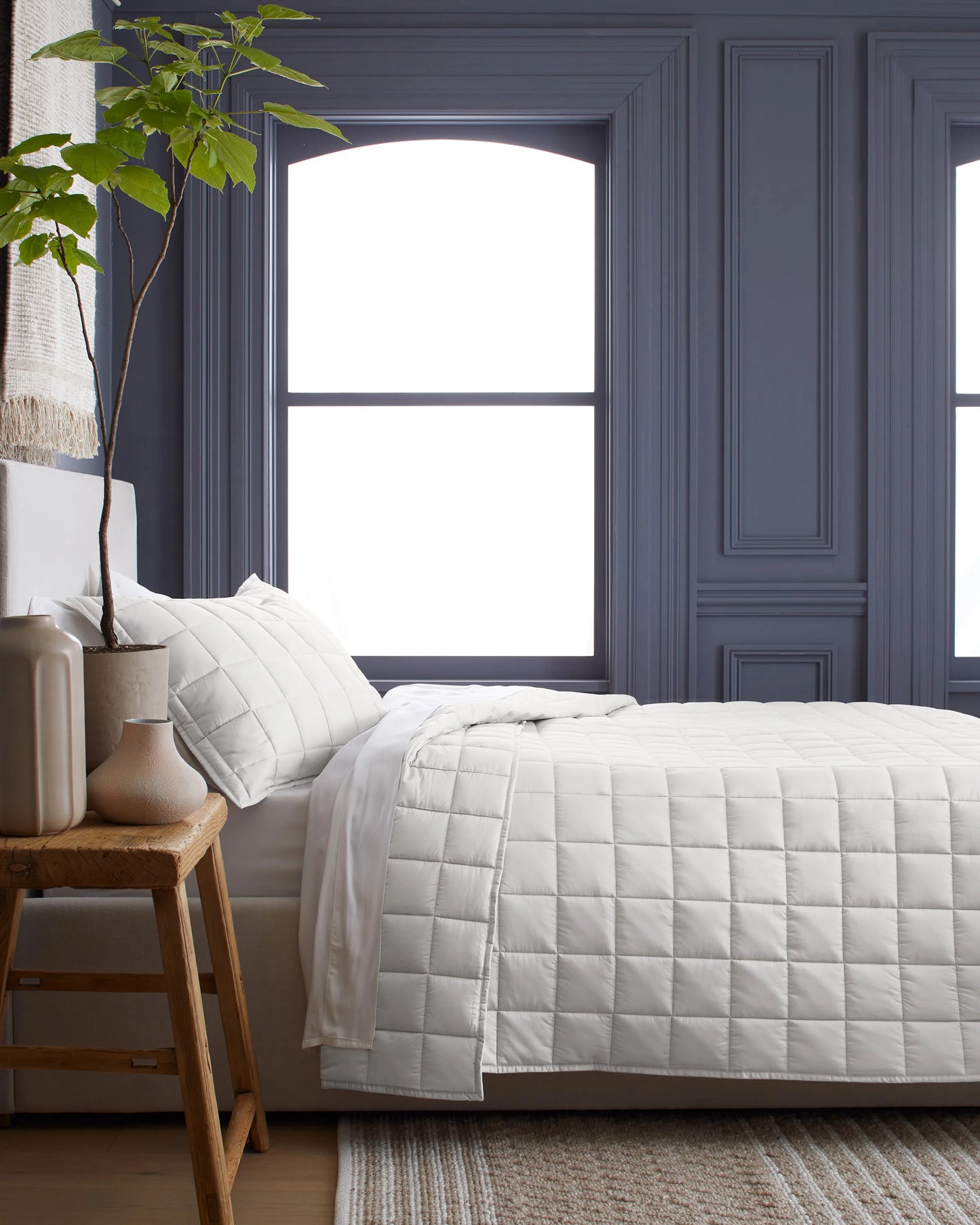 Bamboo Box Quilt - Twin / Sage