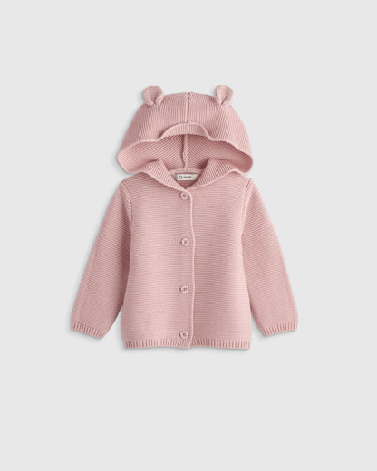 100% Organic Cotton Sweater Set - 0-3M / Ivory