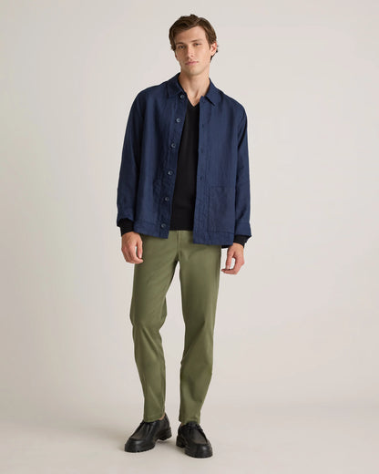 Mongolian Cashmere V-Neck Sweater - S / Oatmeal