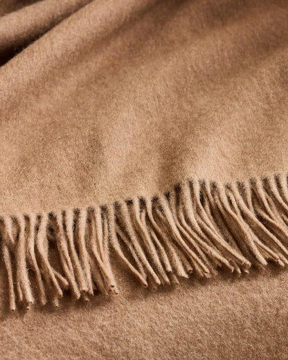 Mongolian Cashmere Throw - 50x60 / Heather Grey