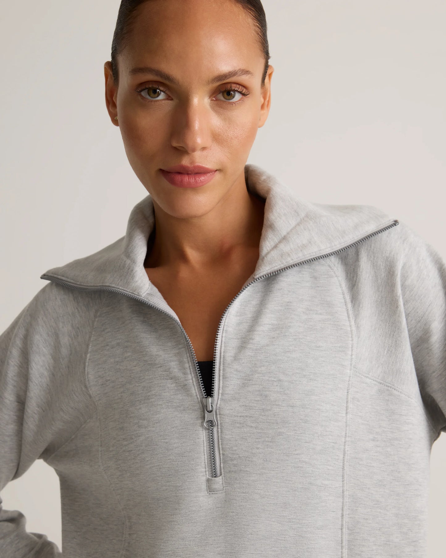 SuperSoft Fleece Half Zip - XS / Dried Fig