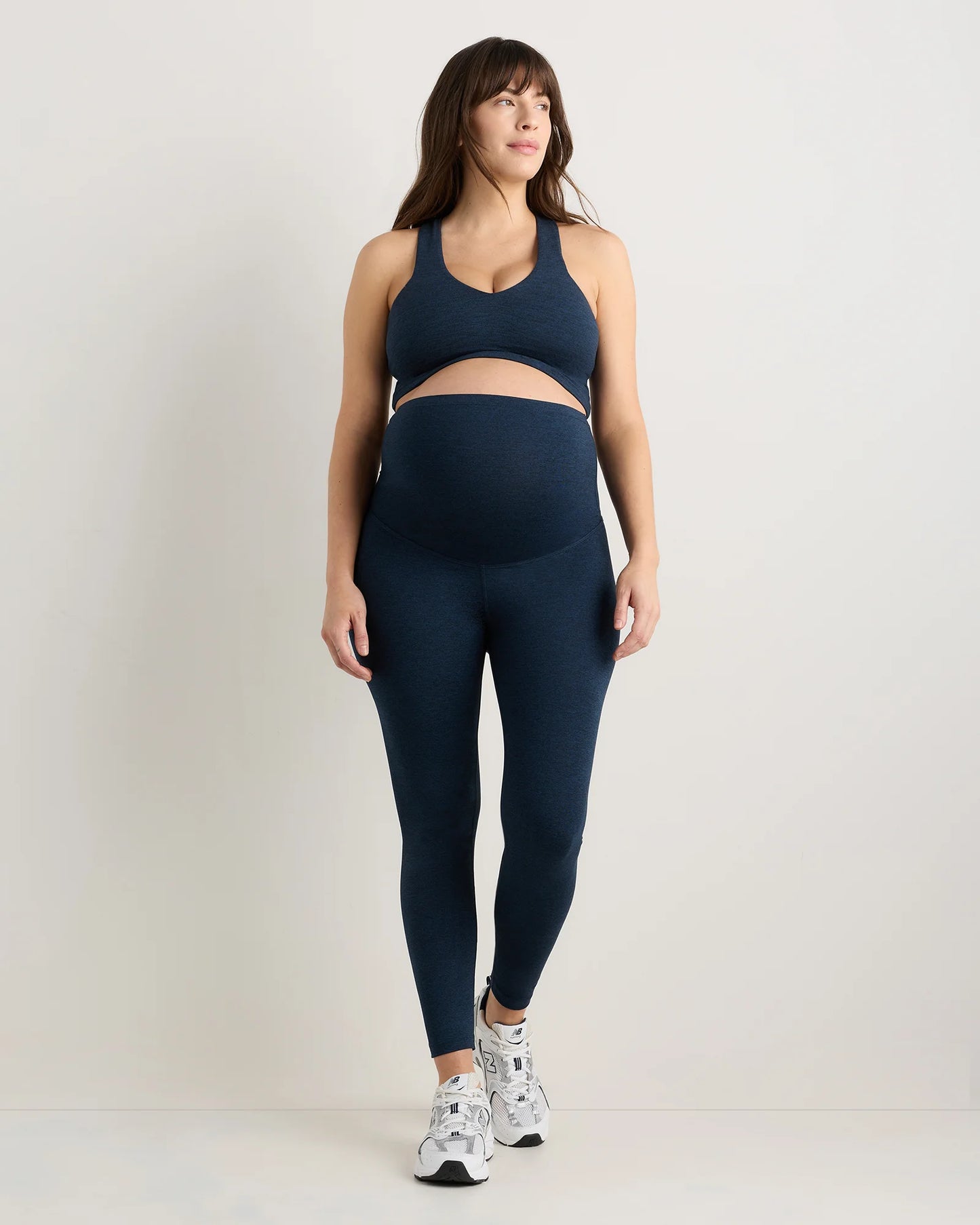 Ultra-Soft Maternity Legging - XS / Heather Black