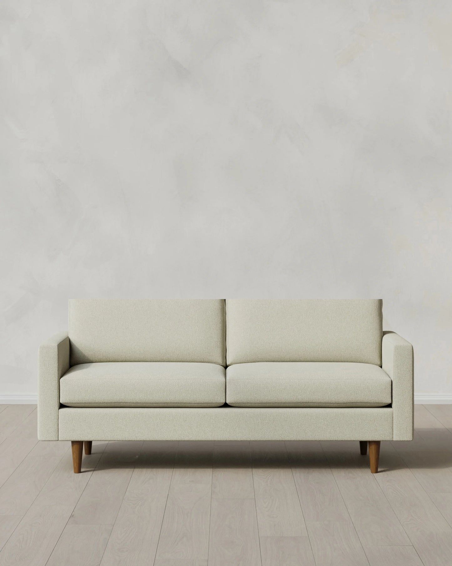 Atlas Midcentury Sofa in Performance Basketweave - 6ft / Navy