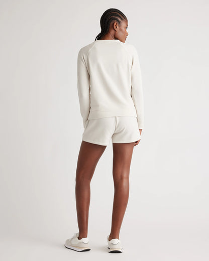 SuperSoft Fleece Crew - XS / Smoked Thyme Green