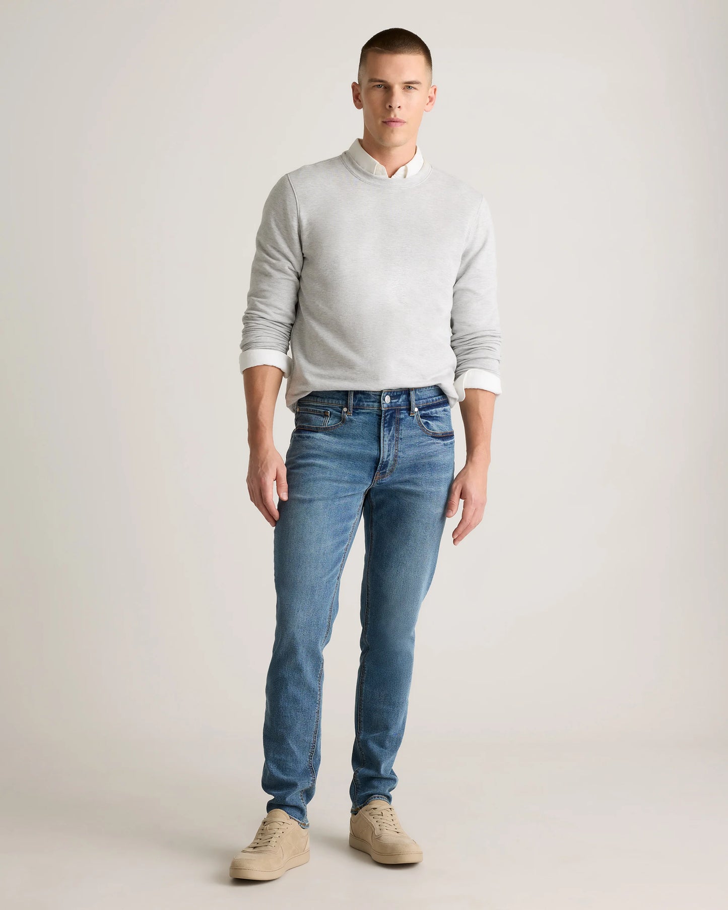 Warren Stretch Slim Jeans - 30X30 / Black