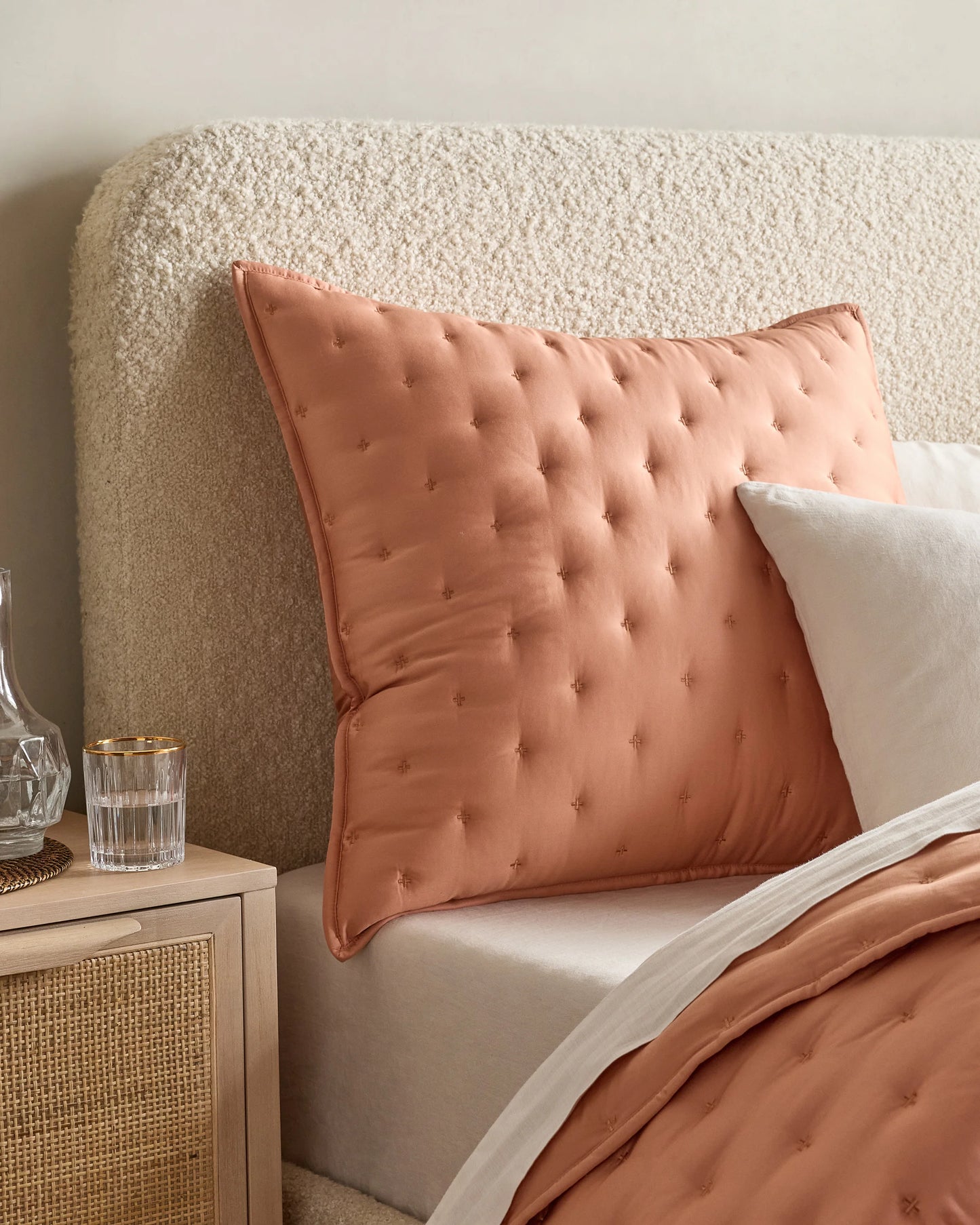 Bamboo Dream Quilted Euro Sham - Euro / Sage