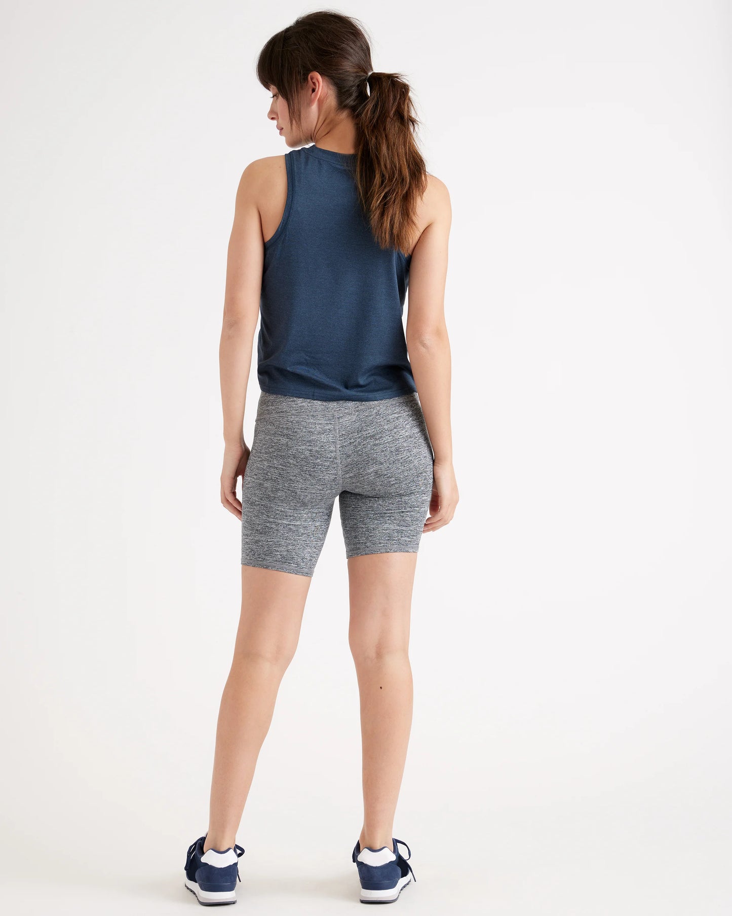 Ultra-Soft Bike Short - XS / Heather Espresso
