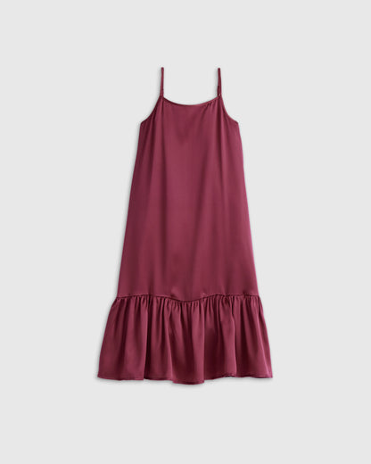 100% Washable Silk Dress - 2T / Grey Lilac