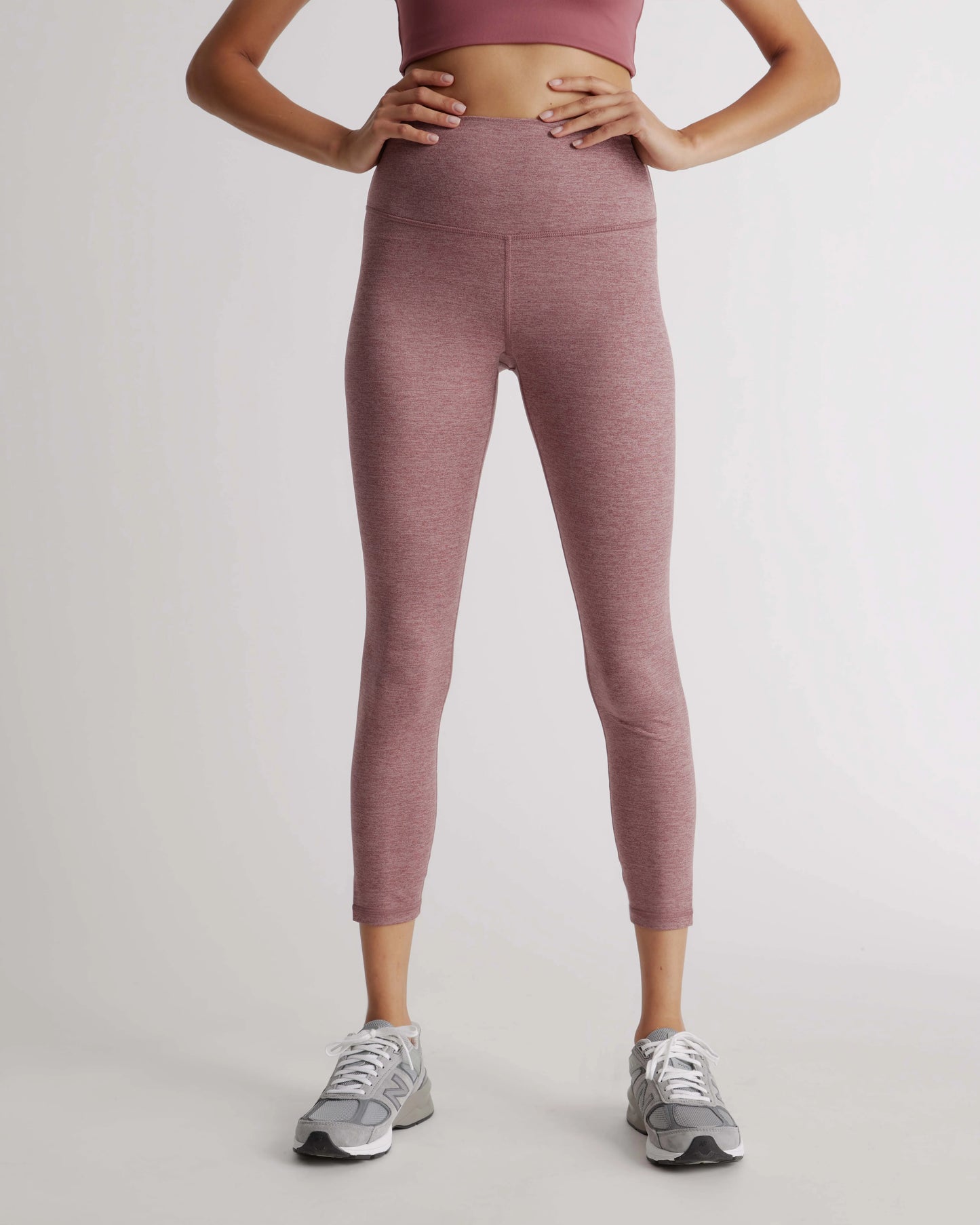 Ultra-Soft High-Rise Legging - XS / Heather Oatmeal