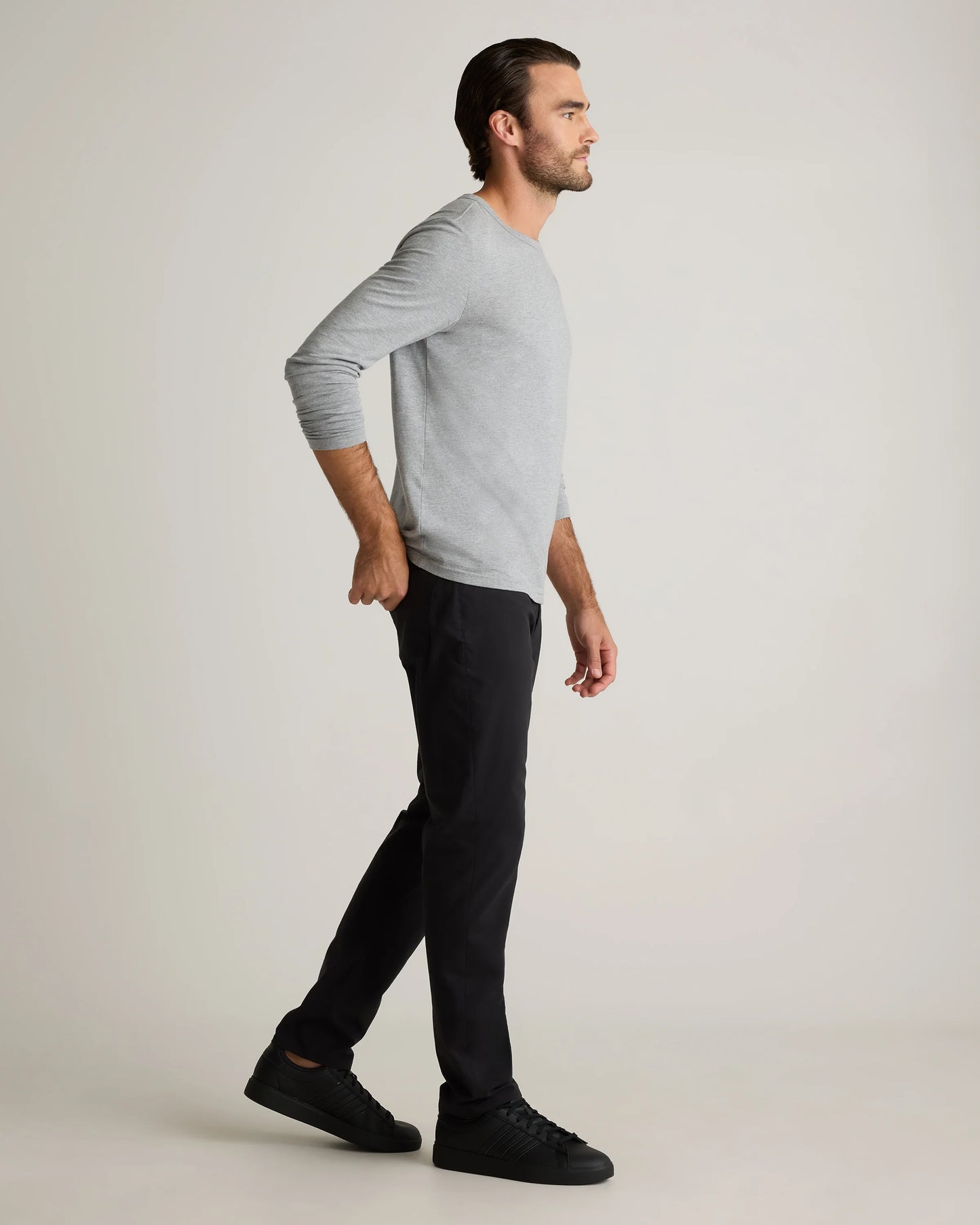 Organic Cotton Coolmax® Chino - 30X30 / True Black