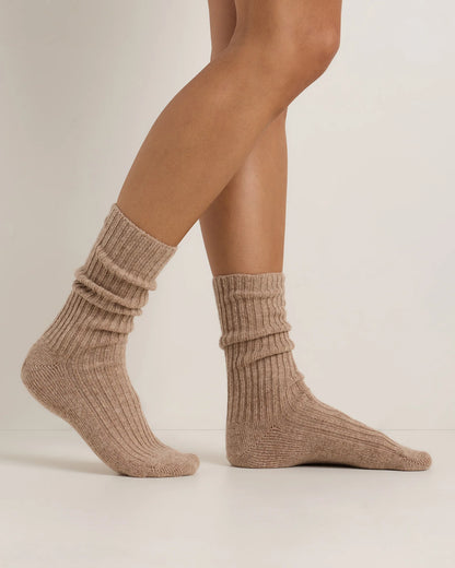 Cashmere Trouser Sock - XS/S / Ivory