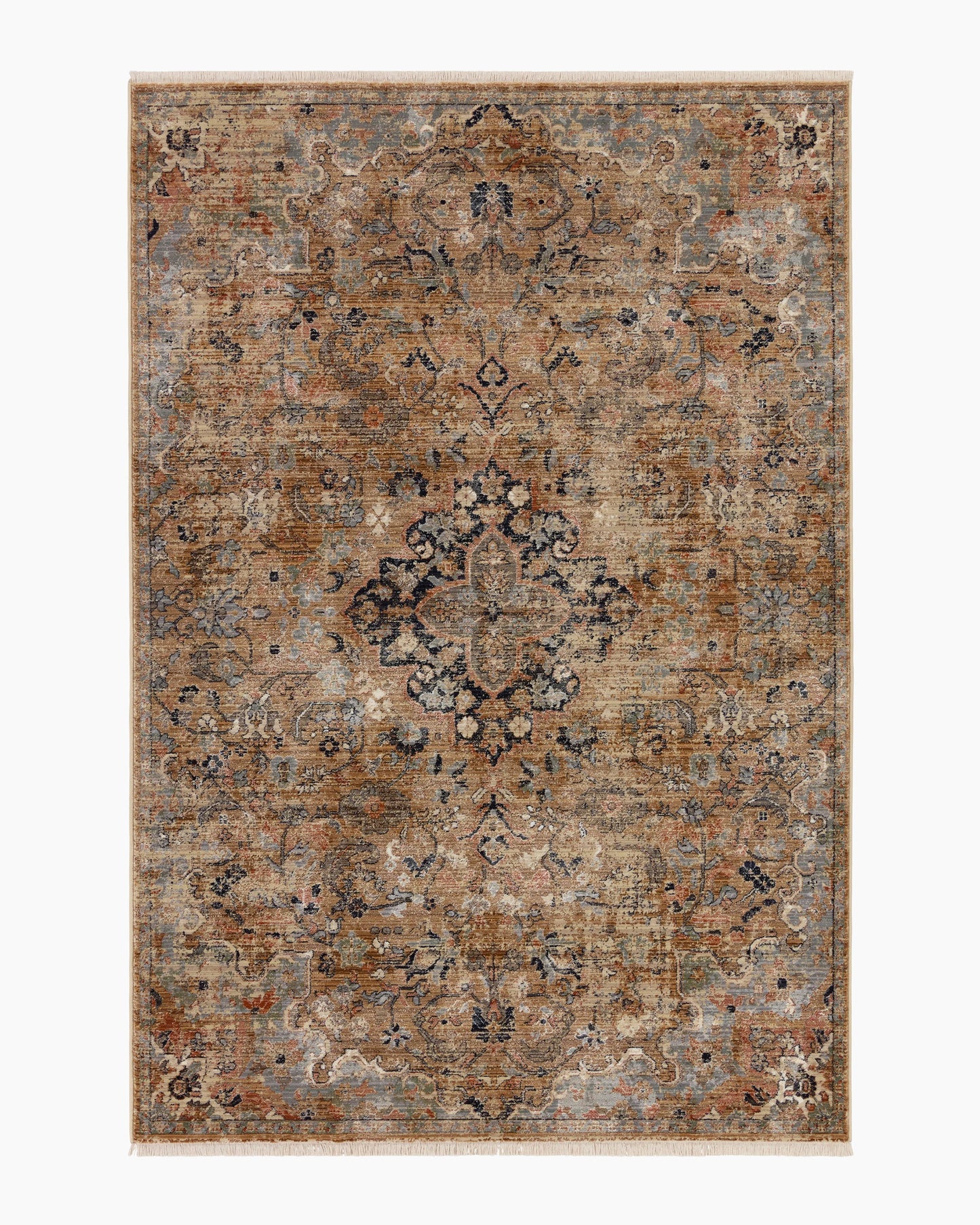 Sari Performance Rug - 5'3" x 7'10" / Spice/Gold