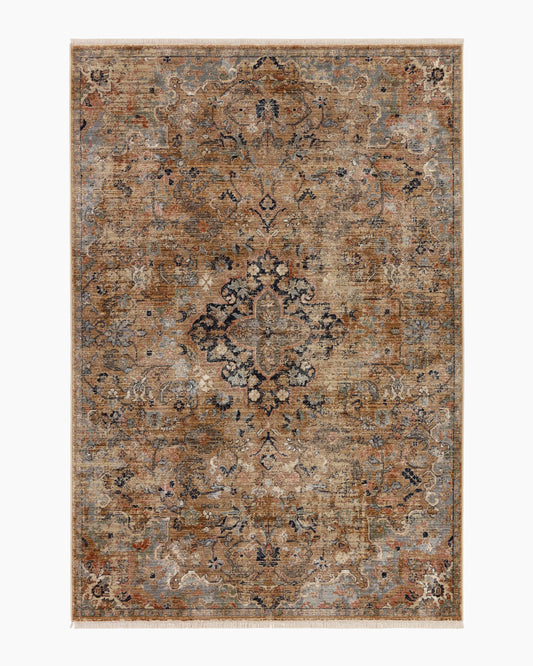 Sari Performance Rug - 5'3" x 7'10" / Spice/Gold