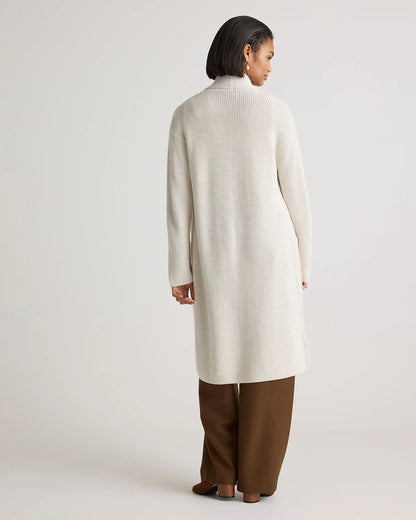 Australian Merino Wool Duster Cardigan - XS / Malted Toffee