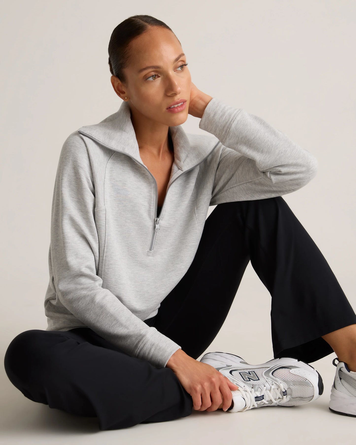 SuperSoft Fleece Half Zip - XS / Dried Fig