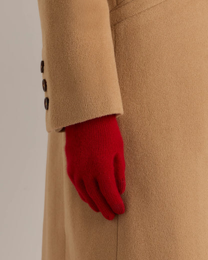 Mongolian Cashmere Gloves - One Size / True Navy