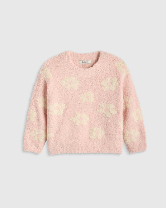 Cloud Soft Sweater - 2T / Cloud Blossoms