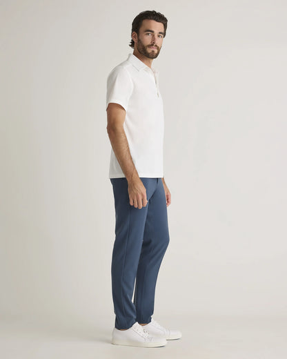 Commuter Stretch Pique Polo - S / Dark Coal