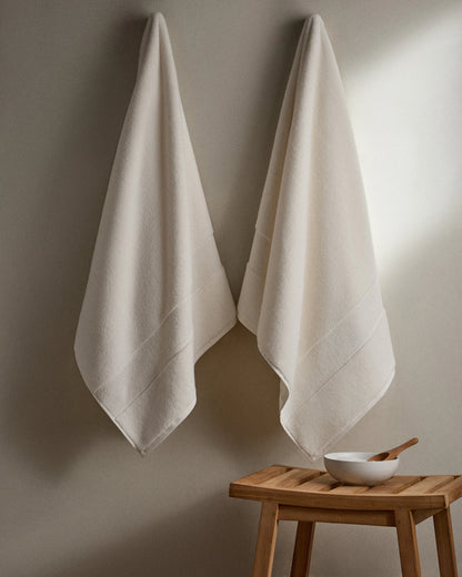 Classic Organic Turkish Cotton Bath Bundle (4 pieces) - One Size / White